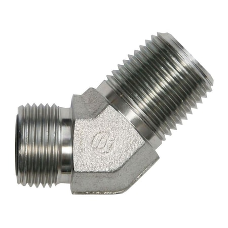 Brennan Industries 04MFS-04MP 45 Deg Elbow Forged, 2PK FS2503-04-04-FG